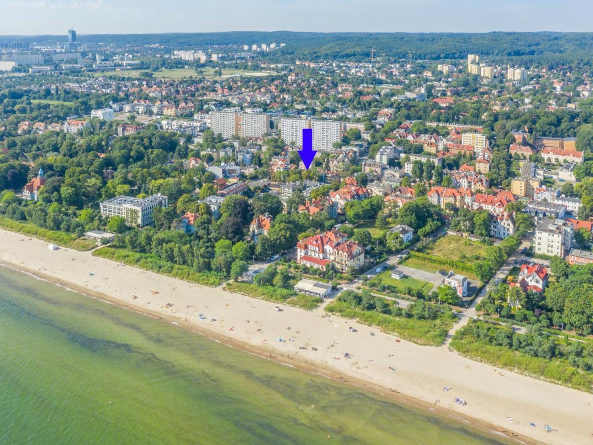 Sopot Grunwaldzka - Parkowa Blisko Plazy Apartment Luaran gambar