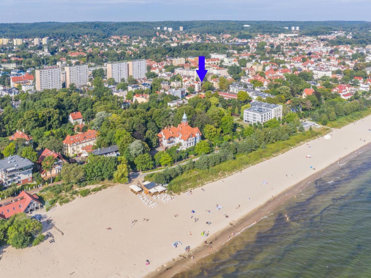 Sopot Grunwaldzka - Parkowa Blisko Plazy Apartment Luaran gambar